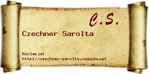 Czechner Sarolta névjegykártya